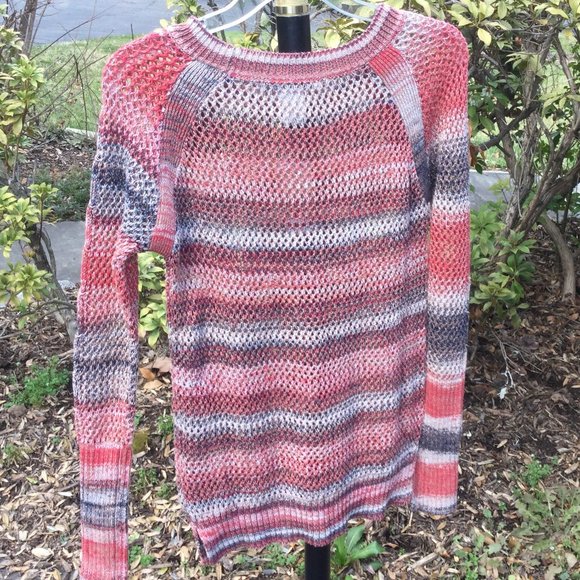 American Rag Multi-Thread Crossing Woven Knitwear - Picture 2 of 3